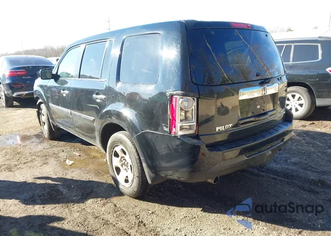 2014 Honda Pilot Lx z USA, uszkodzony, nr VIN 5FNYF4H22EB007040